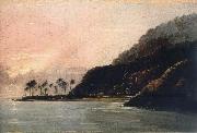unknow artist A View of Point Venus and Matavai Bay,Looking east painting